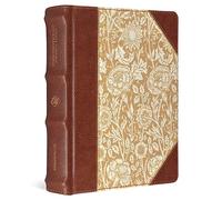 ESV Single Column Journaling Bible, Large Print (Cloth over Board, Antique Floral Design)