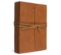 ESV Single Column Journaling Bible, Large Print (Natural Leather, Brown, Flap with Strap)