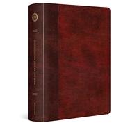 ESV Single Column Journaling Bible, Large Print (TruTone, Burgundy/Red, Timeless Design)