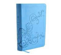 ESV Student Study Bible, TruTone, Sky Blue with Ivy Design