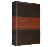 ESV Study Bible, Large Print (TruTone, Forest/Tan, Trail Design)