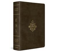 ESV Study Bible, Large Print (TruTone, Olive, Branch Design): English Standard Version, Trutone, Olive Branch Design, Large Print Study Bible With Ribbon Marker