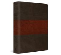 ESV Study Bible, Personal Size (TruTone, Forest/Tan, Trail Design)