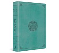 ESV Study Bible, Personal Size (TruTone, Turquoise, Emblem Design): English Standard Version, Trutone, Turquoise, Emblem, Personal Size