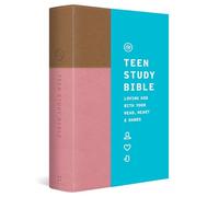 ESV Teen Study Bible (TruTone, Blush/Caramel)