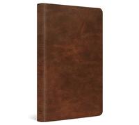 ESV Thinline Bible, Red Letter (Full Grain Leather, Deep Brown)