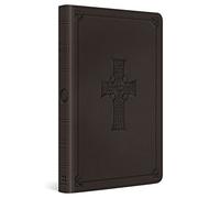 ESV Thinline Bible (TruTone, Charcoal, Celtic Cross Design, Red Letter): English Stanard Version, Thinline, Charcoal, Celtic Cross Design Synthetic Leather Red Letter
