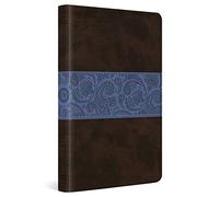 ESV Thinline Bible (TruTone, Chocolate/Blue, Paisley Band Design): English Standard Version, Chocolate/Blue, Paisley Band, Trutone, Thinline Bible