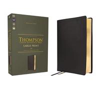 ESV, Thompson Chain-Reference Bible, Large Print, Leathersoft, Black, Red Letter: English Standard Version, Black, Leathersoft, Thompson Chain-reference, Red Letter