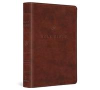 ESV Value Large Print Compact Bible (TruTone, Chestnut)