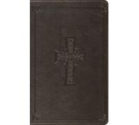 ESV Value Thinline Bible (TruTone, Charcoal, Celtic Cross Design)