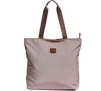 ESVAN Original Floral Tote Bag Shoulder Bag for Gym Hiking Picnic Travel Beach, [N] Pinklish Purple, One Size, Classic