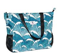 ESVAN Women 0009 Hand Luggage, Wave, X-Large