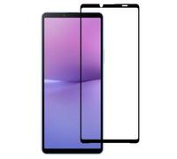ESVDBPUV AYHCJB JZSTDLP For Xperia10 V / 10 VI Silk Printing High Aluminum Full Screen Tempered Glass Film(Color1)