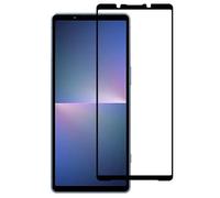 ESVDBPUV AYHCJB JZSTDLP For Xperia10 V / 10 VI Silk Printing High Aluminum Full Screen Tempered Glass Film(Color2)