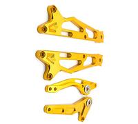 ESWQES CNC Adjustable Gear Shift Shifter Lever + Wing for MSX125 MSX 125 2017 2018 2019 2020 Motorcycle Rearset Foot Peg Shifters Levers