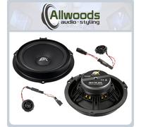 Ford Transit speaker upgrade QXT6.2C + QM Four amp + DBX200Q sub P&P upgrade