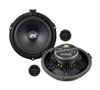 Ford Transit speaker upgrade QXT6.2C + QM Four amp + DBX200Q sub P&P upgrade