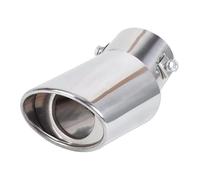 ESyem Car Tail Exhaust Pipe Car Exhaust Muffler Tip Round Stainless Steel Pipe For F15 X5M E71 E87 E63 E64 F06 For X6 X6M E82 E46 E90
