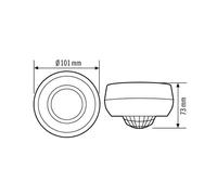 ESYLUX Basic Motion Switch (Complete) - EB10430886