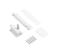 eSynic 1 Pack Sliding Patio Door Lock with Key Patio Door Security Lock No Drilling Strong Self Adhesive Window Safety Locks Bolt Two Way Installation Fits on Top or Foot for Child Family Cat Safe