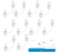 eSynic 10 Pack Window Locks Child Safety No Drilling Strong Self Adhesive