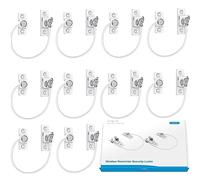 eSynic 10pcs Window Restrictors for Home Public and Commercial Application