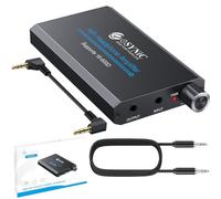 eSynic 16-600Ω Rechargeable Headphone AMP 3.5mm with Two-stage Gain Switch
