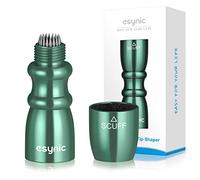 eSynic 3 in 1 Cue Tip Shaper Billiard Snooker Pool Cue Tip Shaper Snooker Cue Tips 3 in 1 Tool - Shaper, Scuffer, Aerator -Dark Green