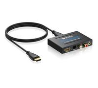 eSynic 4K@30hz HDMI Audio Extractor Adapter with SPDIF,L/R and 3.5mm Output | for Dolby, DTS5.1, PCM2.0, HDMI Optical Audio Splitter for Firestick Blu-ray Player Game Consoles(NOT for hdmi EARC ARC)
