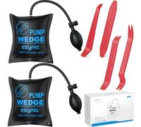 eSynic Air Wedge Up Bag 2pcs Air Wedge Pump Up Bags Wedge Pump Tools Car Air Wedges Pump Kits for Door Window Installation and Car Repair with Car Auxiliary Tools