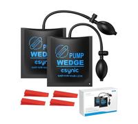 eSynic Air Wedge Up Bag Popular 2pcs Air Wedge Pump Up Bags Wedge Pump Tools Car Air Wedges Pump Kits for Door Window Installation and Car Repair with 4 Plastic Wedges
