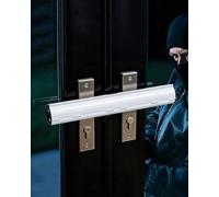 eSynic Keyless French Patio Door Lock Professional French Door Security Lock High Security French Courtyard Door Lock Zinc Alloy Greenhouse Deadlock for Home Office etc