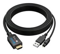 eSynic Professional 192khz eARC/ARC to Optical Audio Extractor Cable ARC HDMI to Optical Audio Extractor with HDMI&1.5M Fibre Cable for 5.0 Audio Format for TV to Soundbar(Must Connect TV eARC Port)