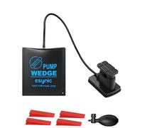 eSynic Upgrade Air Wedge Pump Up Bag TPU Door Air Bags Support Foot Stepped and Squeezed Mode Door Lifter Pump Load-bearing 771LBS/350KG Inflatable Air Wedge with 4 Plastic Wedges & Storage Bag