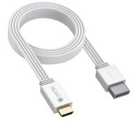 eSynic Wii to HDMI Converter 1080P/720P Wii to HDMI Cable Plug and Play Adapter with 2M Fixed Cable for Nintendo Wii/Wii U to Monitor, Supports All Wii Display Modes (NTSC 480i 480p, PAL 576i)
