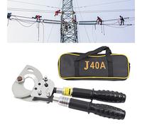 Esyogen Ratchet Cable Cutter J40: Heavy Duty Wire Cutter Tool, Cuts Up to 300Mm², For Copper, Aluminum, and Armored Cables