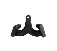 ESYSMSToz V Bar Tricep Pull Down Exercise Handles,Thickened Steel Pulldown Attachments V Bar,Double D Handle Cable Attachments,Cable Back Attachments for Home Gym