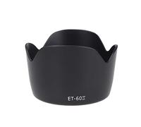 ET-60II Plastic Flower Lens Hood for Canon EF 75-300mm & EF-S 55-250mm, Reduces Glare & Enhances Image Clarity, Petal Design, Lightweight 21g, Reversible Storage
