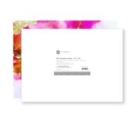 ET Cetera EVO 26 x 36 inch Alcohol Ink Paper - Tear Resistant Bright White Recyclable Paper for Alcohol Ink - Reusable Flexible Wipe Off Ink 5 Sheets