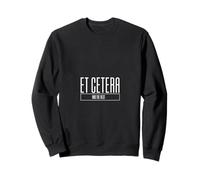 Et Cetera Latin Men Women Kids Gift Sweatshirt