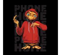 ET Phone Home Stylised Women's T-Shirt - Black - S