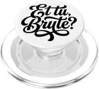 Et Tu Brute Latin Quote Roman History Student PopSockets PopGrip for MagSafe