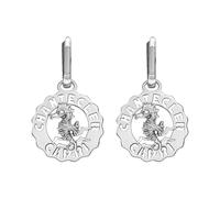 Et Voilà Logo Silver Earrings - female - Chantecler - Earrings - Gray - ONE SIZE - Accessories ONE SIZE