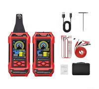 ET838 Underground Cable Locator Kit with Multimeter - Wire Tracer for Live Cables & Metal Pipes - Dual Head Flashlight NCV Detector 1000V(ET836)
