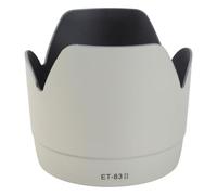 ET83II Lens Shade In White For Lens Shade Environmental Hazards Shield Glares