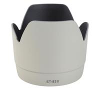 ET83II White Lens Shade For Camera Lens Protections Photography Gear Camera Accessories White Lens Hood