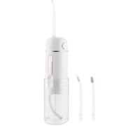 ETA Aqua Care Compact Oral Irrigator, Travel Oral Irrigator, Foldable, 4 Cleaning Modes, 3 Nozzles for Braces and Implants, USB-C 50 Min. Battery, 165 ml Tank