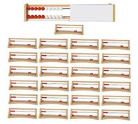 ETA hand2mind 20-Bead Rekenrek Class Kit with 25 Plastic Frames and a Teacher Demonstration Frame