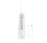 ETA Aqua Care Compact Oral Irrigator, Travel Oral Irrigator, Foldable, 4 Cleaning Modes, 3 Nozzles for Braces and Implants, USB-C 50 Min. Battery, 165 ml Tank